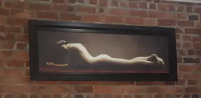 Beautiful Nude Painting (lounging woman), View more