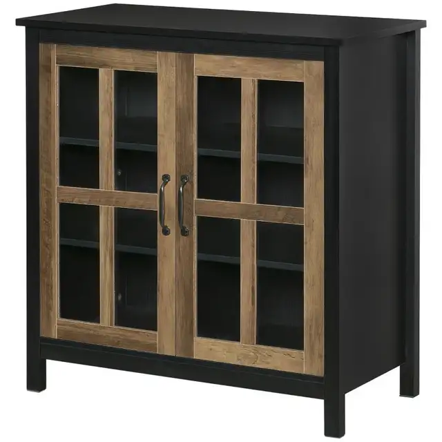 Glass door Kitchen Sideboard, Buffet Cabinet, Accent Storage in Hutches & Display Cabinets in Markham / York Region - Image 11