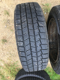 15" Winter Tires  With 4 - bolt  Rims ( 2 - Only )