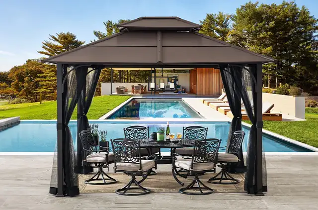 Outdoor Gazebo in Patio & Garden Furniture in Oshawa / Durham Region - Image 2