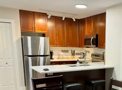 FURNISHED 2 BEDROOM / 2 BATHROOM CONDO. NO SMOKING. NO PETS. TOP FLOOR UNIT WITH BALCONY.
