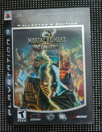 Mortal Kombat vs DC collectors Editon ps3