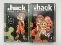 .hack Legend of the Twilight Vol. 1 &amp; 3 Manga Graphic Novel
