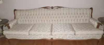 Vintage Sofa and Armchair Set, View more