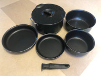 T-Fal Camping cookware Set, Non-stick, 7 pieces