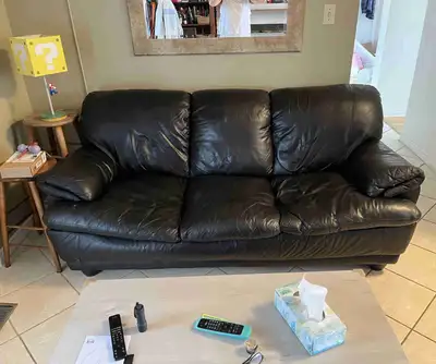 Leather Sofa, View more