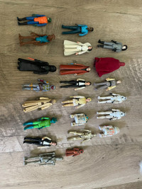 Vintage Star Wars action figures lot
