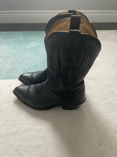 Boulet Western Boots – Model 1866, Size 9, Width 3E (Extra Wide), View more