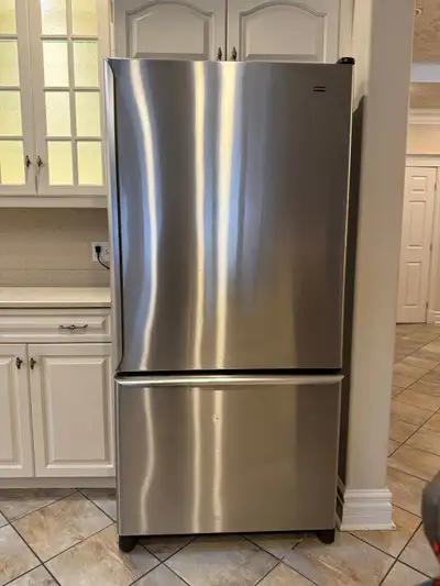 Complete set of Kenmore stainless steel appliances, all in great, View more