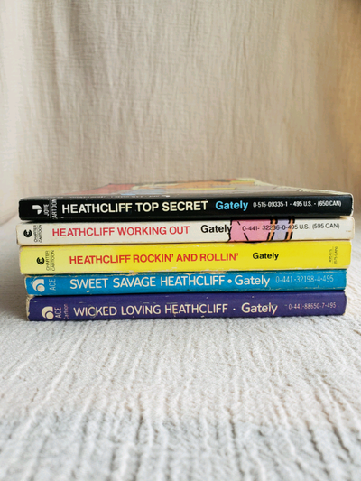 Vintage 1980s Heathcliff Comic Strip Books, View more