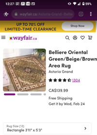Belliere  area rug