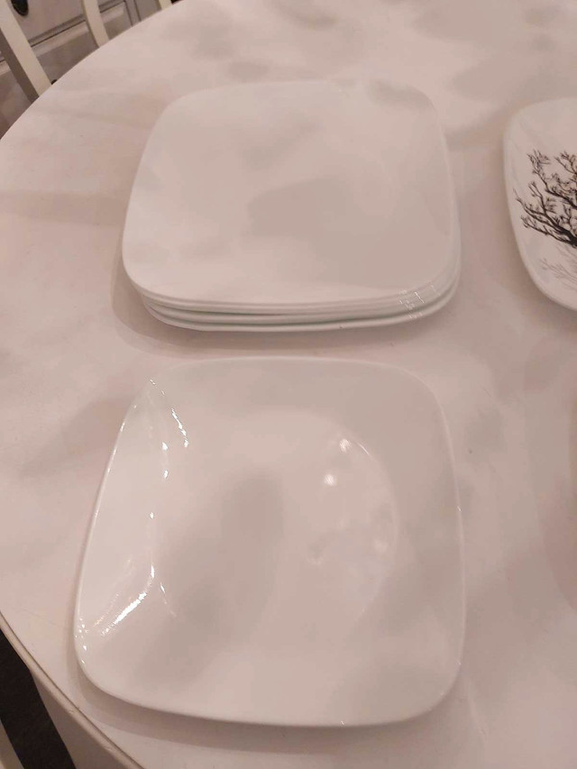 Corelle square dishes  in Kitchen & Dining Wares in Calgary - Image 2