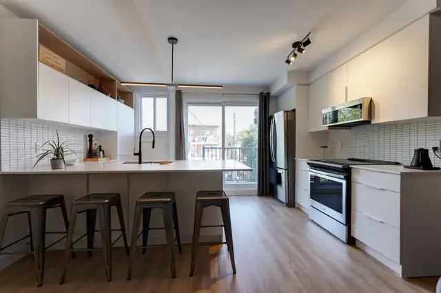 4 1/2 métro Pie-IX avec garage - Quartier HOMA - Montréal - Mars