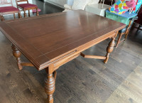 Hardwood Table, Expandable