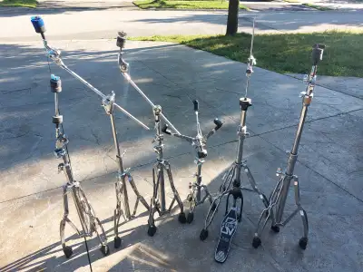 Tama heavy duty drum hardware.Top of the line.Stands, View more