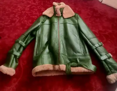 Shearling jacket (Green), View more