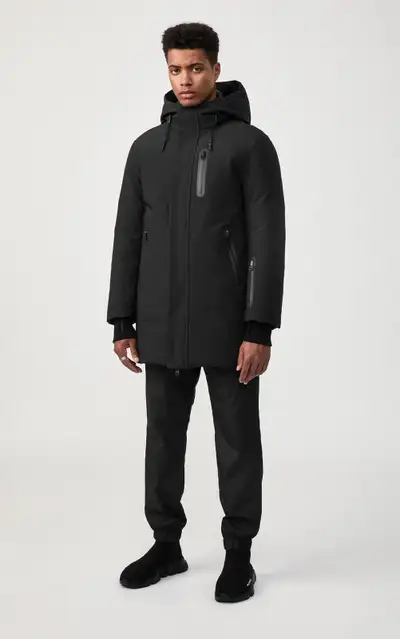 Mackage Chano Hooded Down Jacket. Black 36 NEW BNWT, View more