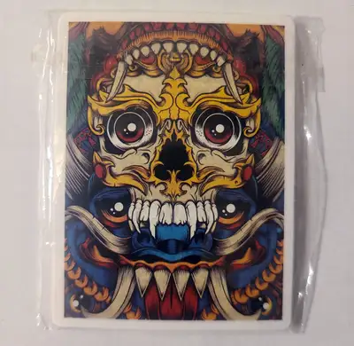 BNIP - 10x Skull Stickers Decals (75x57mm) - Laptop Art Craft, View more