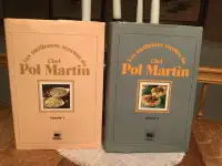 Pol Martin télécuisine tome 1 -tome 2 -  $ 25. chacun  Je poste