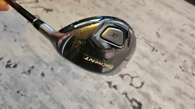Rh Nickent 3DX Utility f/w Hybrid Golf Club with new grip, View more