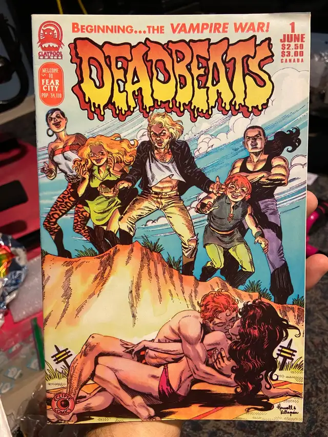 Deadbeats #1 - Claypool Comics - June 1993 in Comics & Graphic Novels in Mississauga / Peel Region - Image 2