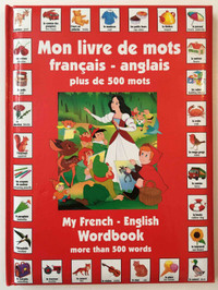 Mon livre de mots FRANÇAIS-ANGLAIS