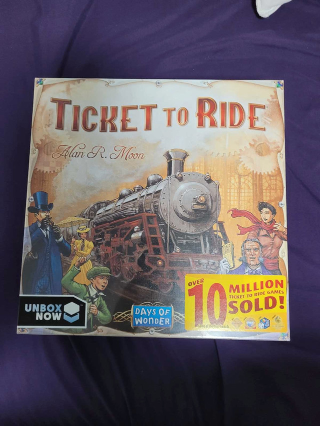 Ticket To Ride Board Game New and Sealed in Toys & Games in City of Toronto