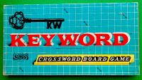 Keyword, Crossword Board Game, Parker Brothers, 1959, complete