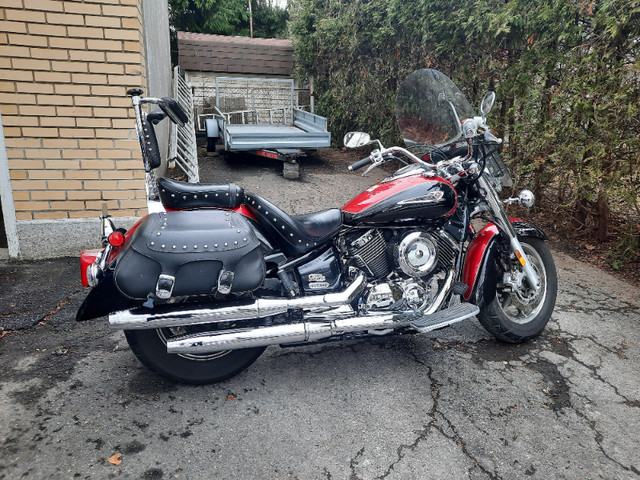Yamaha V-Star 2005 1100cc SEULEMENT 16900 km *1 propriétaire* in Street, Cruisers & Choppers in City of Montréal