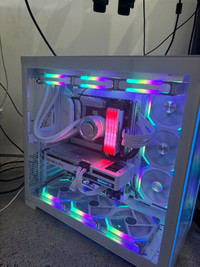 GAMING PC ALL WHITE