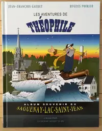 Les aventures de Théophile BD souvenir du Saguenay -Lac-St-Jean