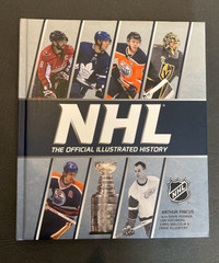 NHL The Official Illustrated History Hardcover Book