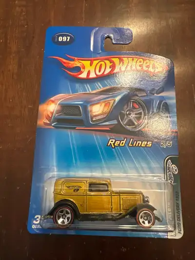Hot Wheels Red Lines Ford Delivery, View more