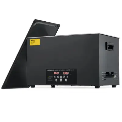 BRAND NEW Creworks 30L Large Ultrasonic Cleaner, Black - in original box with manual Retails for ove...
