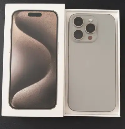 Iphone 15 pro 128GB, View more