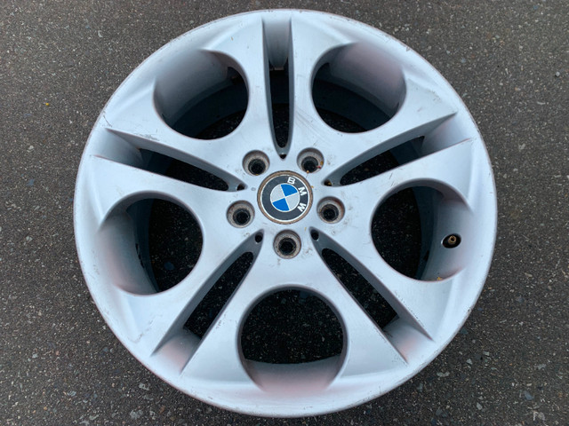 1 X single Front BMW 18X8 style 107 Z4 rim good used cond in Tires & Rims in Delta/Surrey/Langley