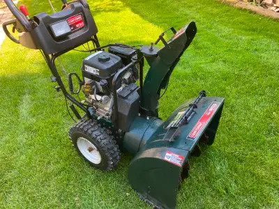 Souffleuse Craftsman 24" snowblower, View more