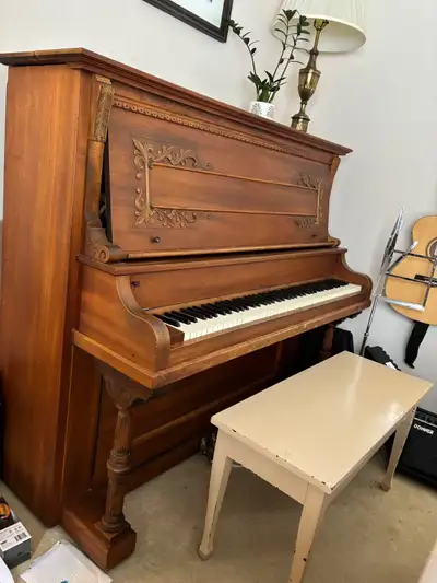 Upright piano great condition , View more