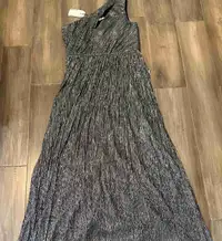 New Shimmery Long  Party Dress