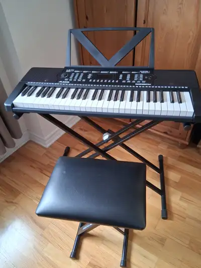 Clavier Alesis Harmony 54 touches, support et banc, View more
