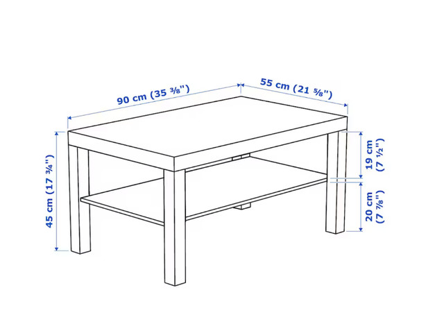 Ikea LACK Coffee Table in Coffee Tables in City of Toronto - Image 2