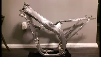 I have a side polished aluminum crf450 frame and subframe with ownership. I bought it for a spare fo...