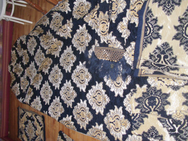 salon marocain bleu, 5 grands coussins et 4 petits coussins, 2 dans Décoration intérieure et accessoires  à Ville de Montréal - Image 4