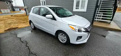 Mitsubishi Mirage 2022 SE – Automatique – 4 378 km – Comme neuve Prix : 17 900 $ (négociable) Victor...