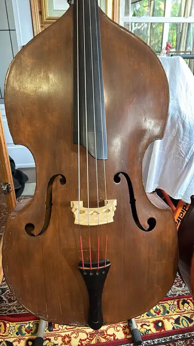 Beautiful 100 old +  Czech /Prague double bass, $9,995 obo., View more