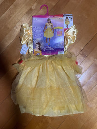 Girls Disney Belle Halloween costume (S and M)