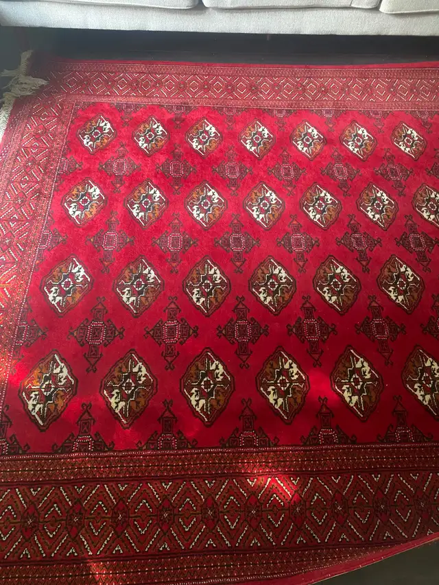 Persian torkman handmade rug ( Iran) in Rugs, Carpets & Runners in Markham / York Region - Image 6
