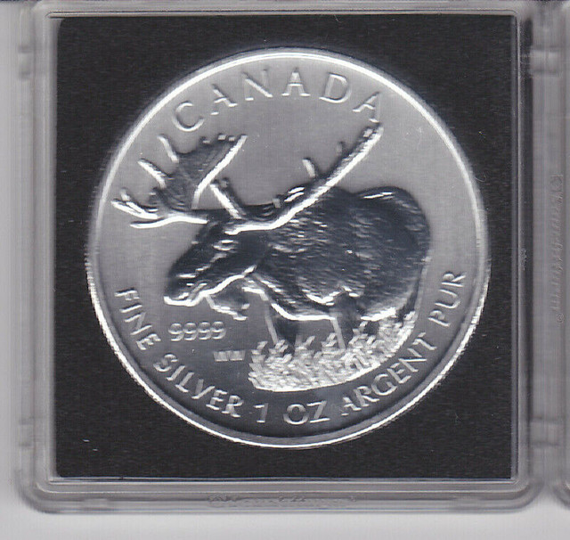 Piece de monnaie en argent fin 2011 Moose Sold Out a la dans Art et objets de collection  à Laval/Rive Nord