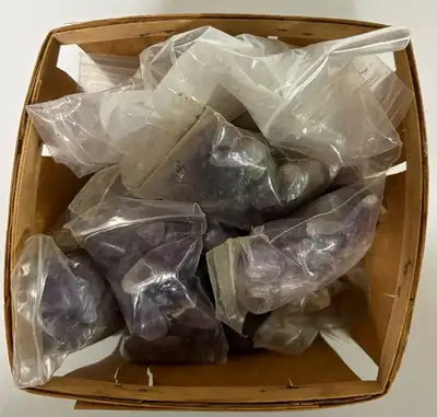 Polished amethyst for jewelry creation or hobbies, View more