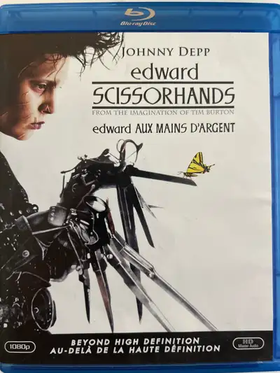 Edward scissorhands Blu-ray bilingue 8$., View more